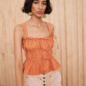 Ulla Johnson Lula Tank - Clay